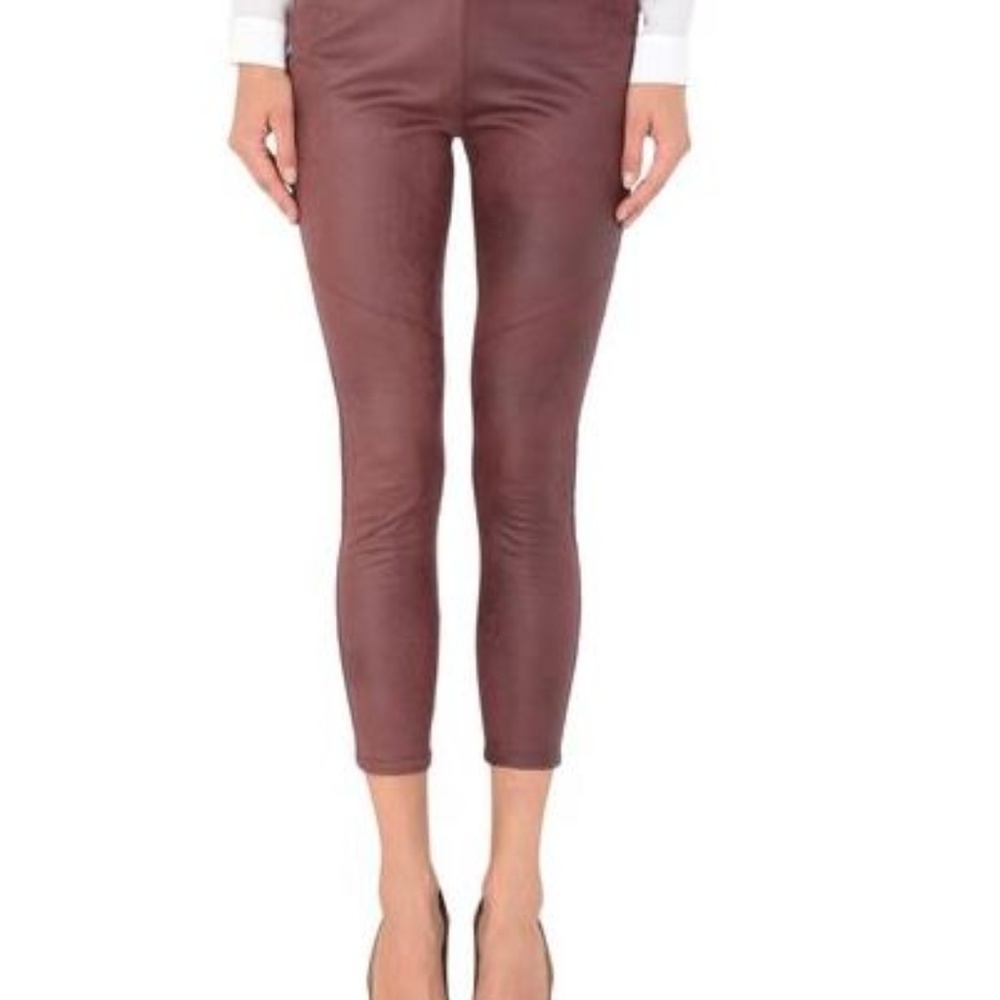 New - Free People - Suede Vegan Leather Legging